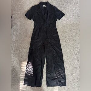 Zimmermann linen jumpsuit with culotte length pant